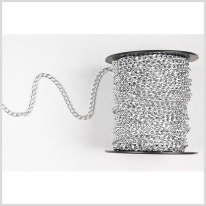 3/16 Silver Aluminum Metal Chain
