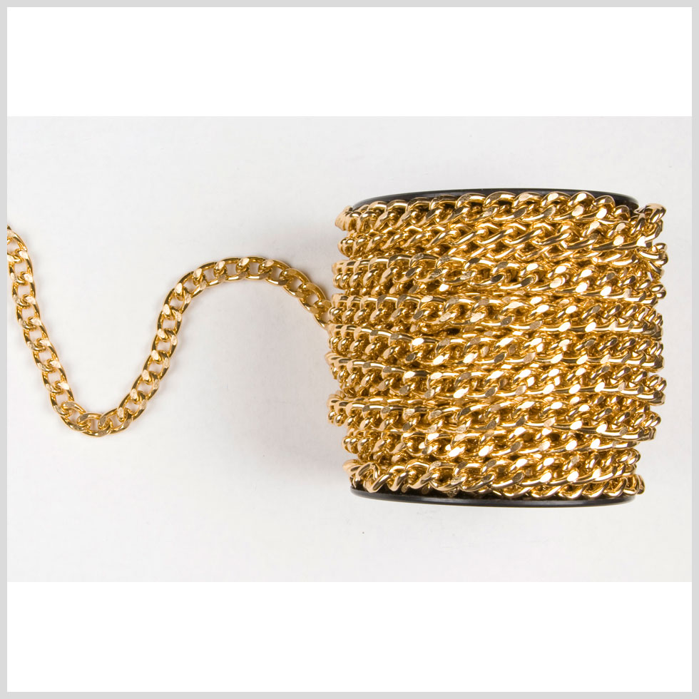 3/8" Gold Aluminum Metal Chain