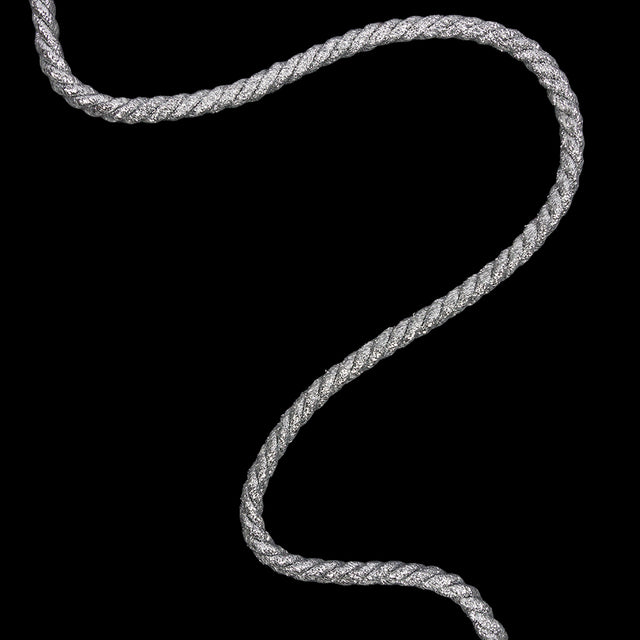 Silver Metallic Cord