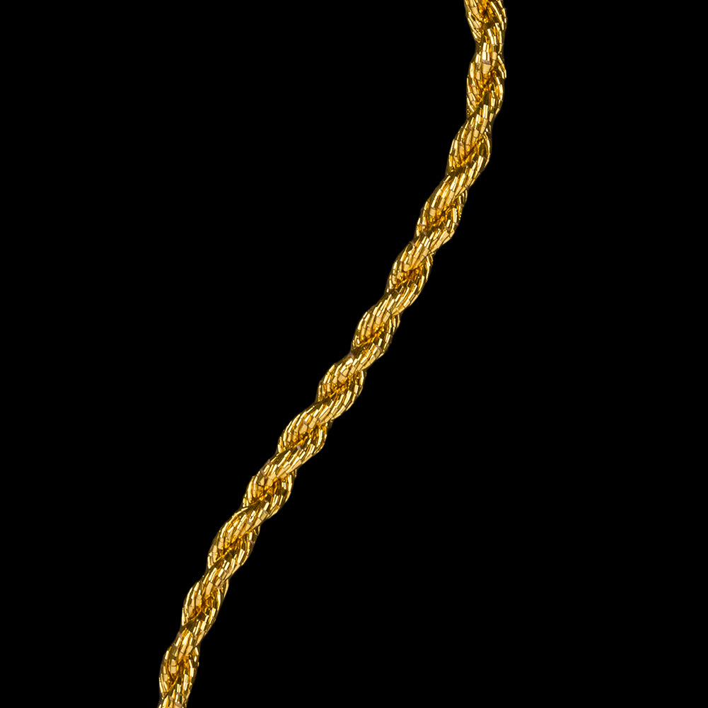 1/8" Gold Metallic Cord Detail