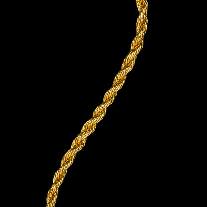 1/8" Gold Metallic Cord Detail