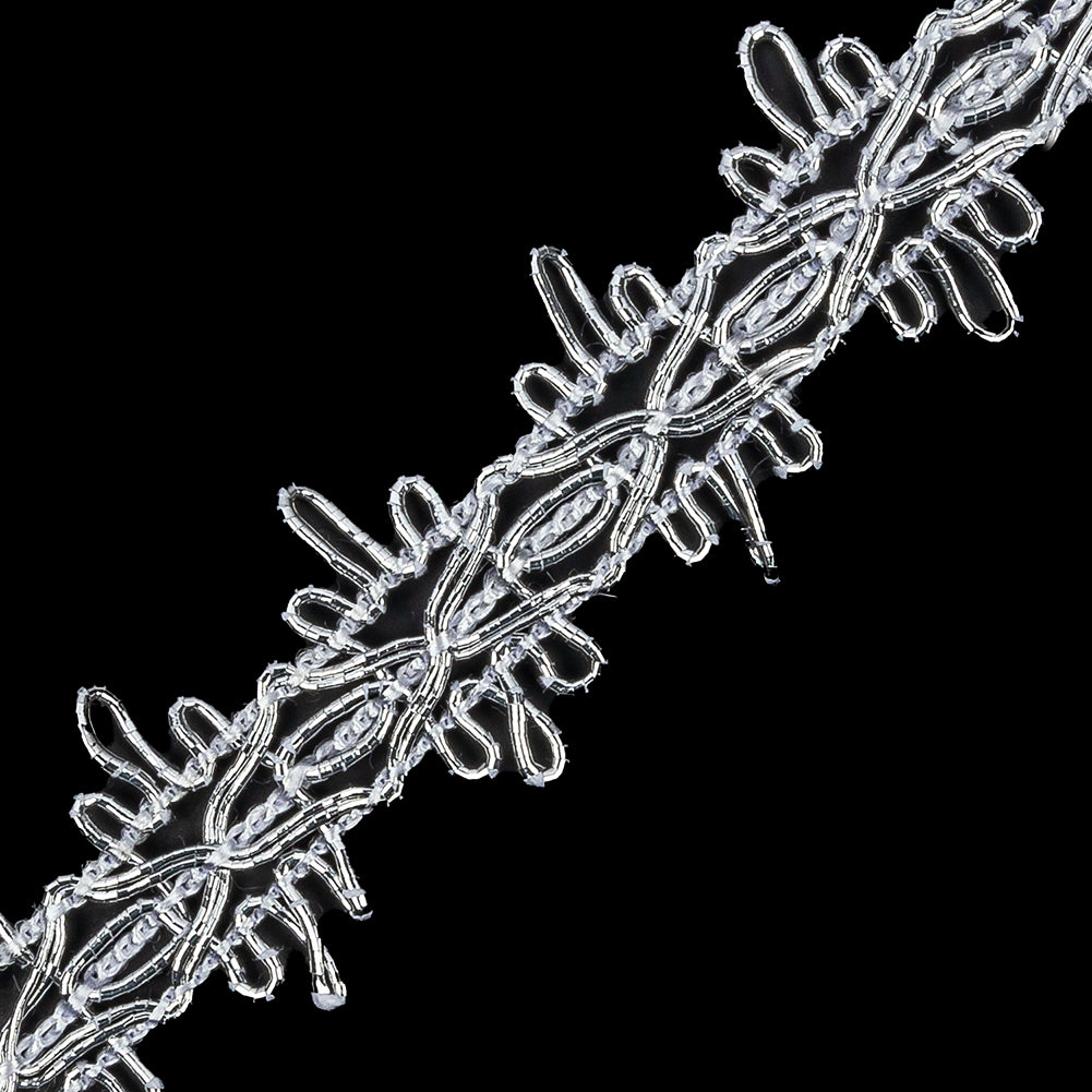 Silver Gimp Braid Detail