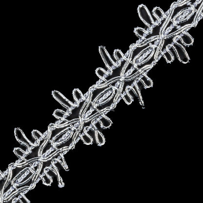 Silver Gimp Braid Detail