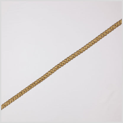 5/8 Antique Gold Metallic Braid