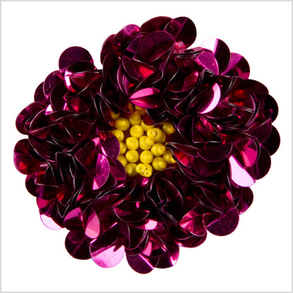 2.75 Fuchsia Fancy Applique