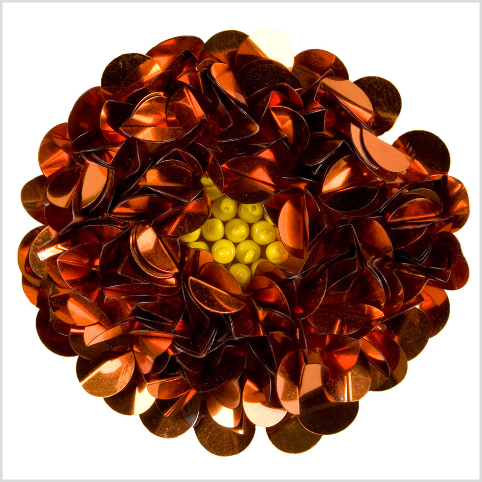 2.75 Orange Fancy Applique