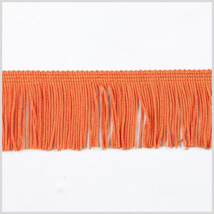 2 Orange Chainette Fringe