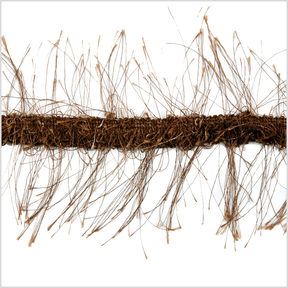 Brown Eyelash Fringe