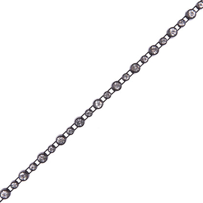 Black/Crystal Plastic & Glass