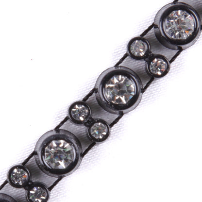 Black/Crystal Plastic &amp; Glass - Detail