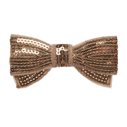 Gold Sequined Bow