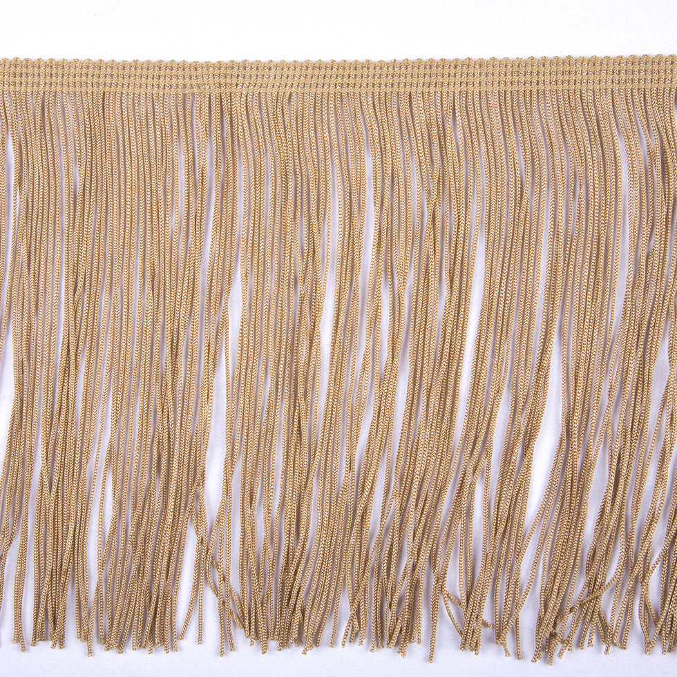 12 Gold Chainette Fringe