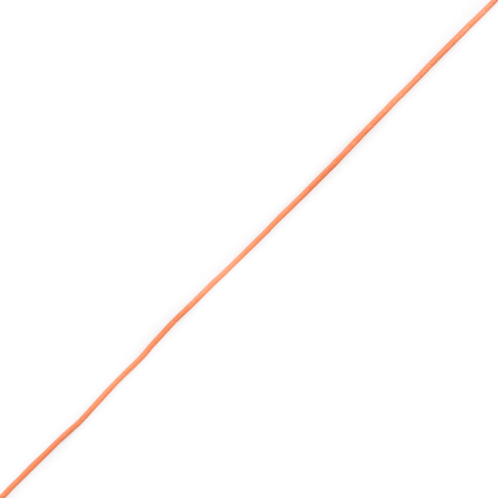 Orange Leather Cord