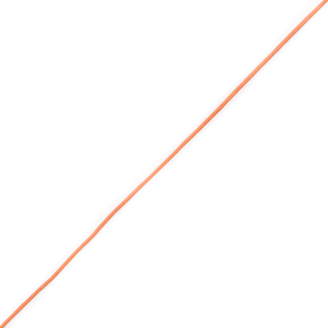 Orange Leather Cord