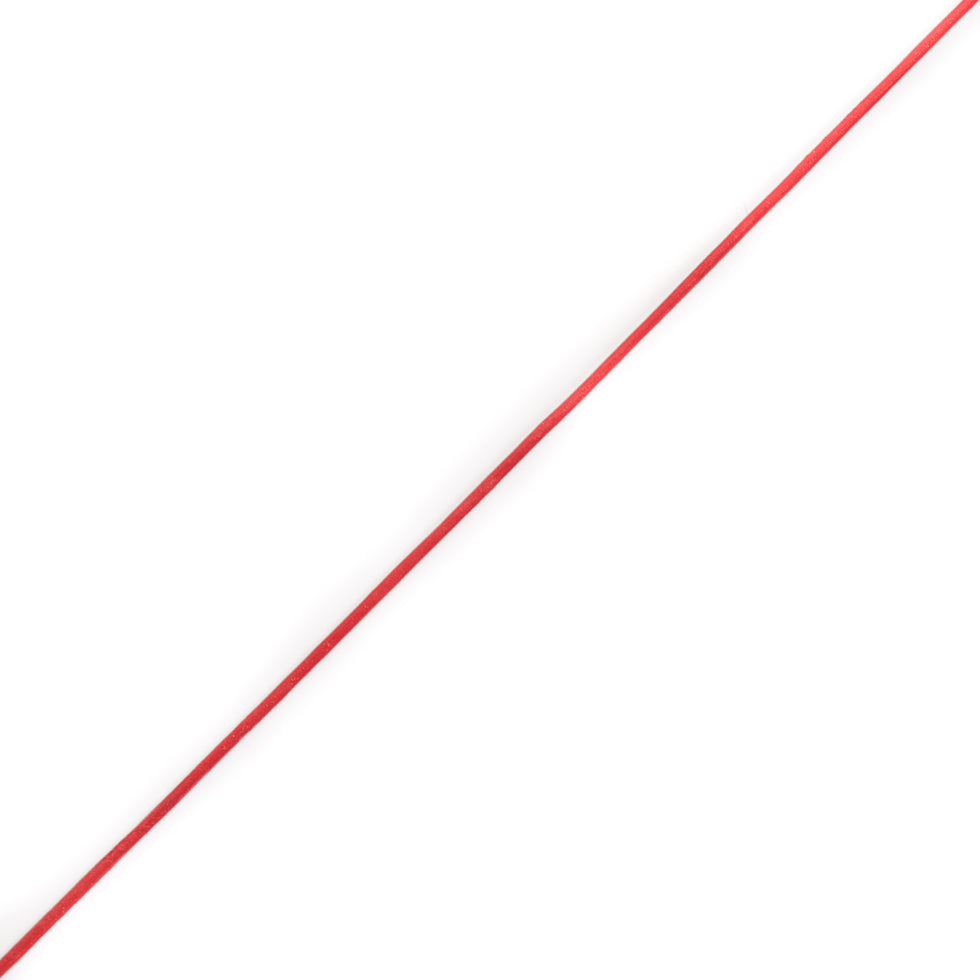 Red Leather Cord