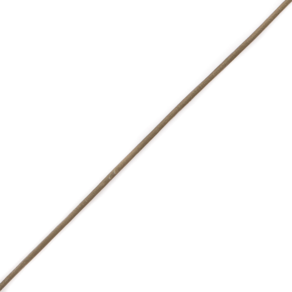 Dark Gray Leather Cord