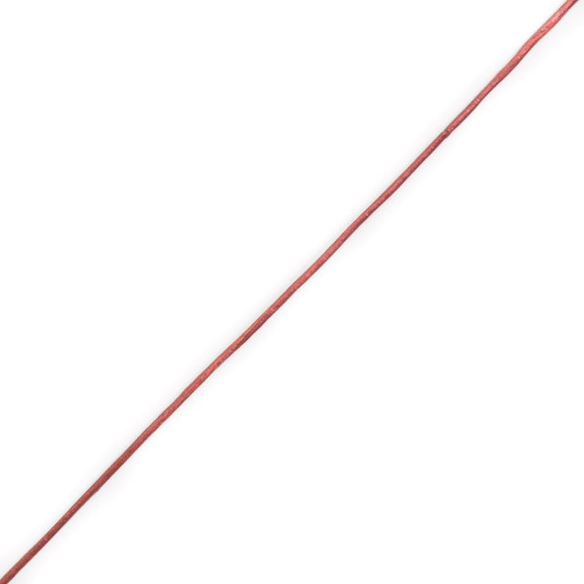 Metallic Copper Leather Cord - 1mm