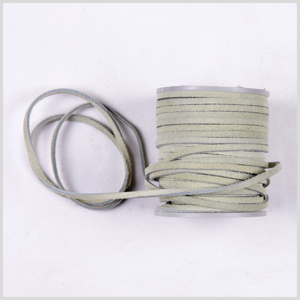 Ecru Suede Cord - 3 x 1.5 mm