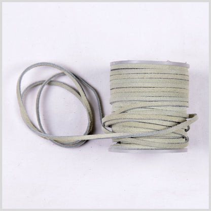 Ecru Suede Cord - 3 x 1.5 mm