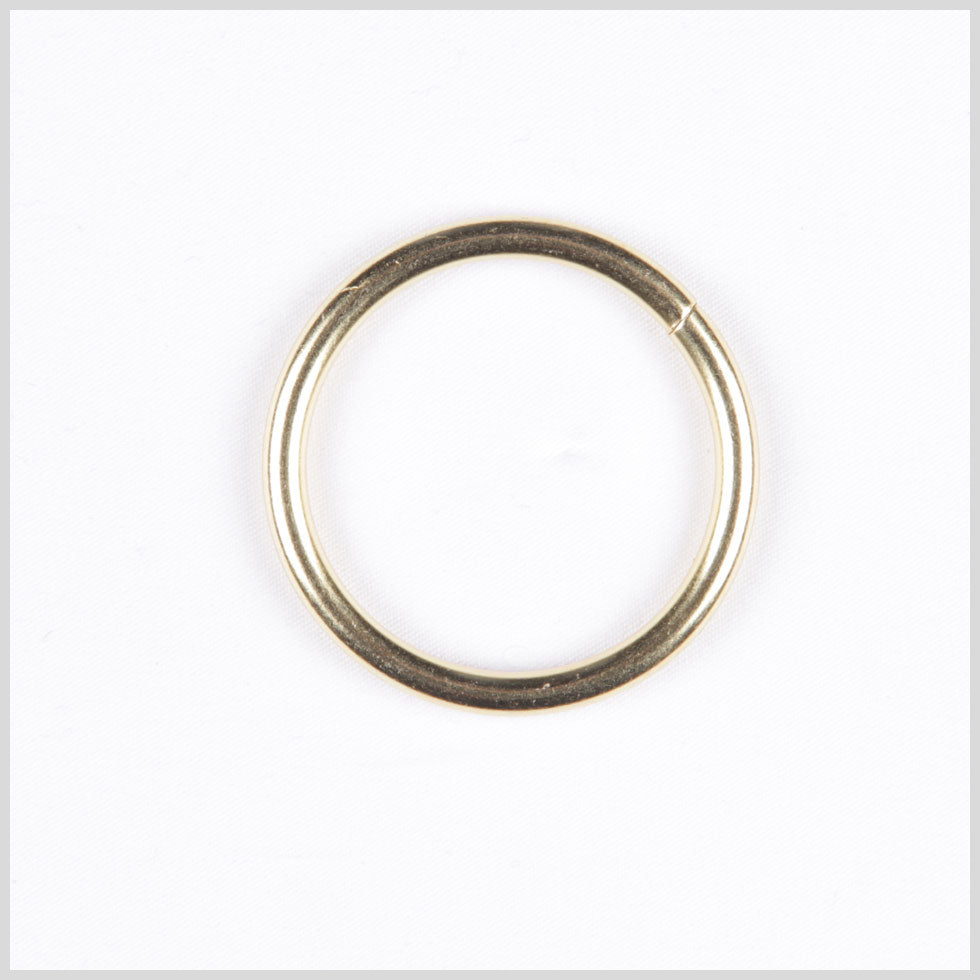 1 Gold Metal Ring Buckle