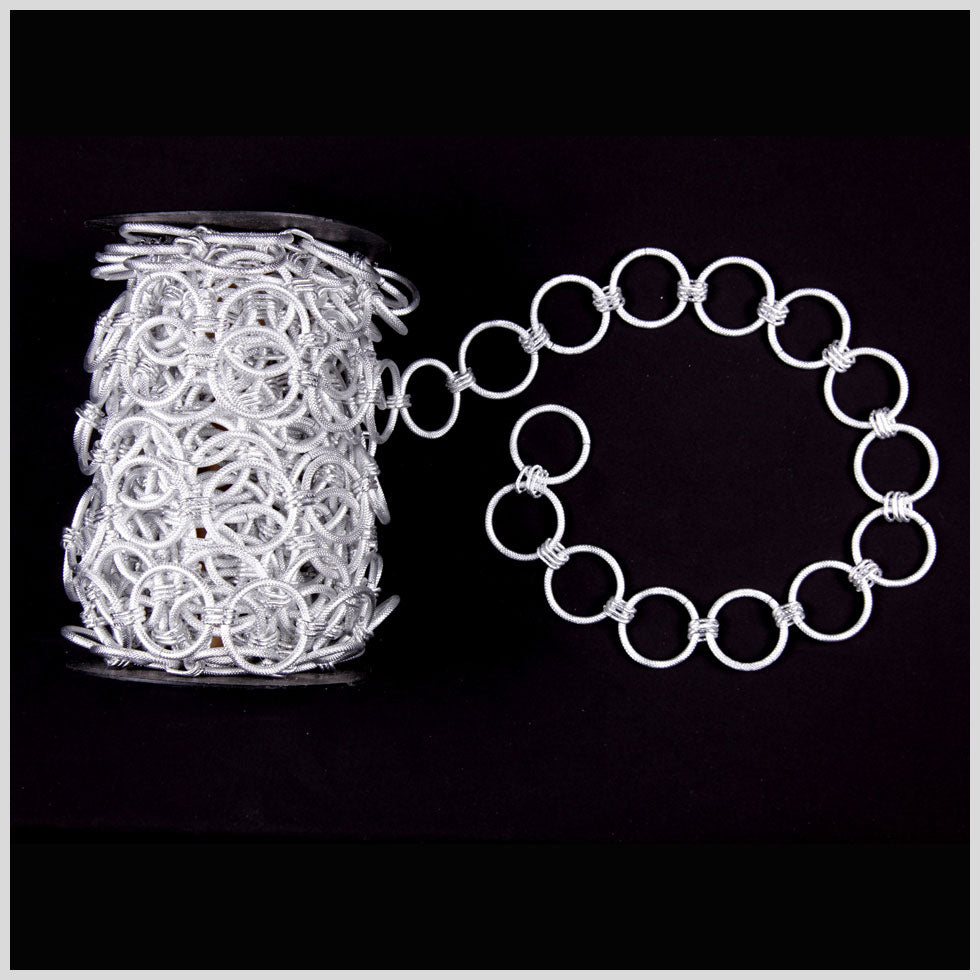 1.1875 Silver Aluminum Metal Chain