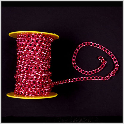 Red Aluminum Metal Chain