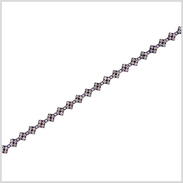 3.2mm Black/Crystal Plastic & Glass