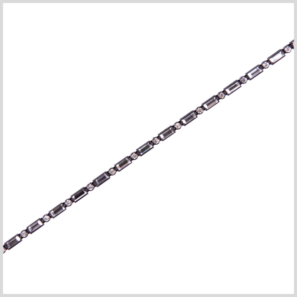 3mm Black/Crystal Plastic &amp; Glass