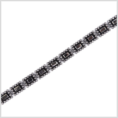 2.2mm Black/Crystal Plastic &amp; Glass