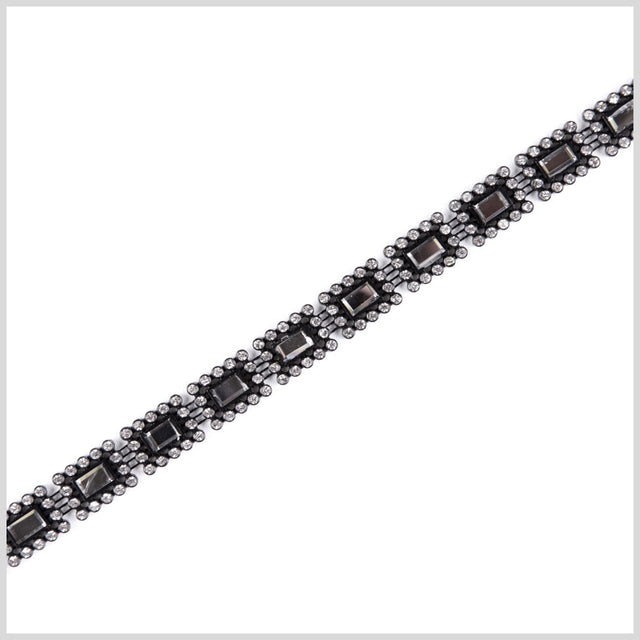 2.2mm Black/Crystal Plastic &amp; Glass