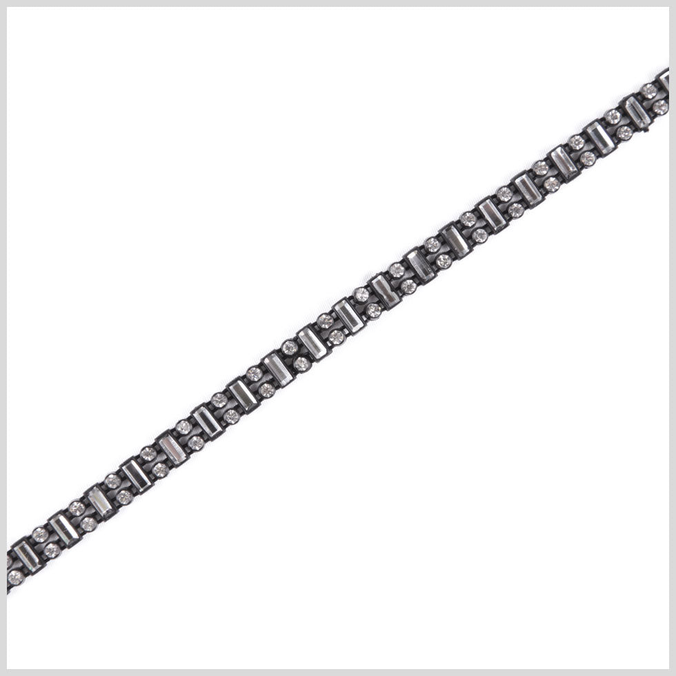 3mm Black/Crystal Plastic &amp; Glass