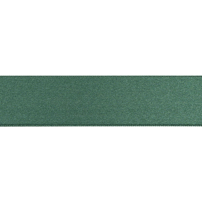 Forest Double Face French Satin Ribbon - 1" Folded