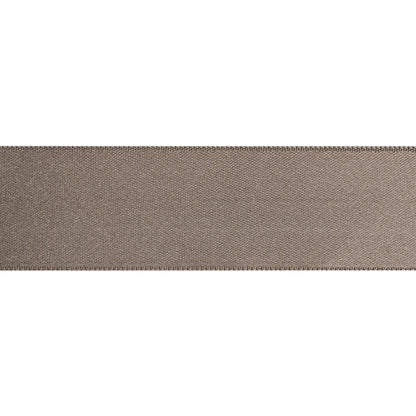Stone Double Face French Satin Ribbon - 1" Folded