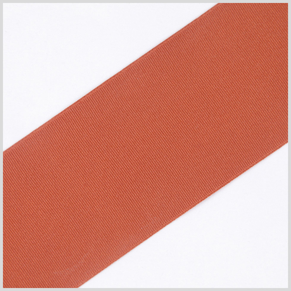 3 Rust Solid Grosgrain Ribbon