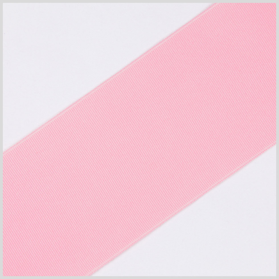 3 Pink Solid Grosgrain Ribbon