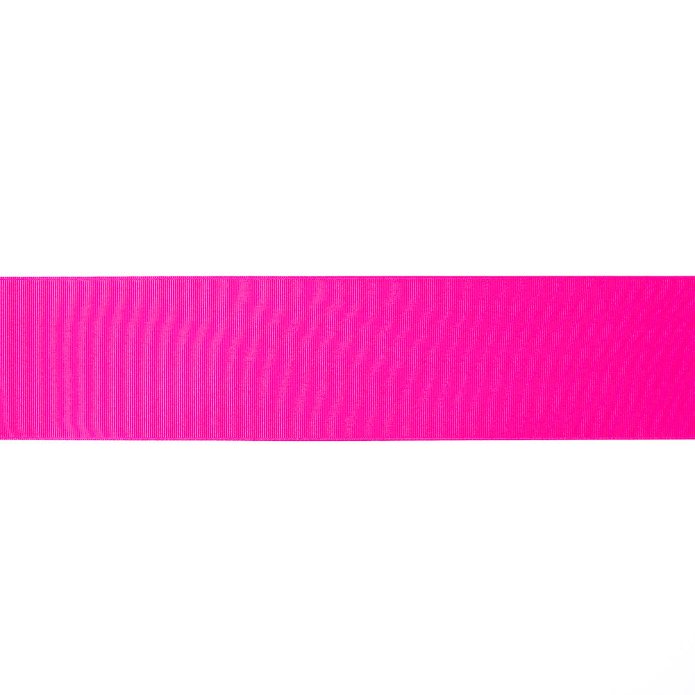 Shocking Pink Grosgrain Ribbon