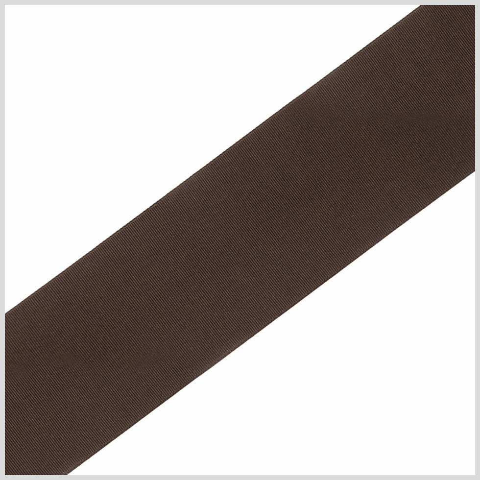 1/4 Brown Solid Grosgrain Ribbon