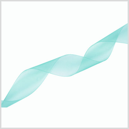 1/4 Jade Organza Ribbon