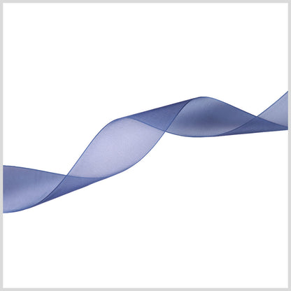 1/4 Navy Organza Ribbon