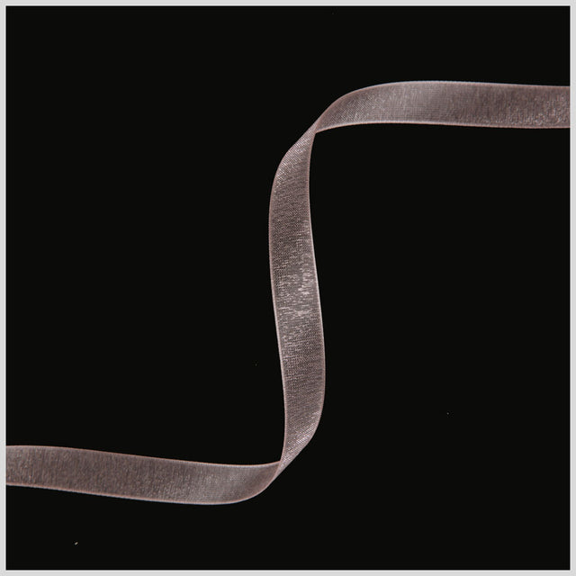 3/8 Peach Organza Ribbon