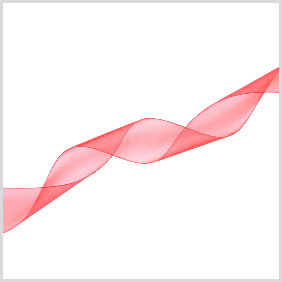 1.5 Red Organza Ribbon