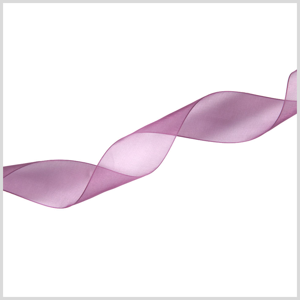 1.5" Plum Organza Ribbon
