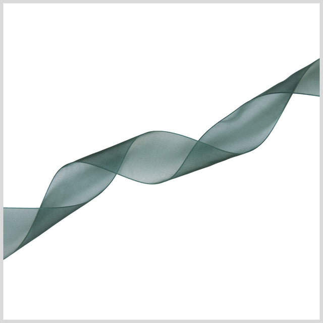 1.5 Hunter Organza Ribbon
