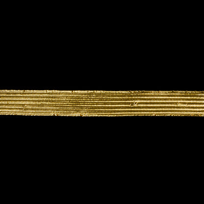 Metallic Braid - 0.375" - Gold Detail