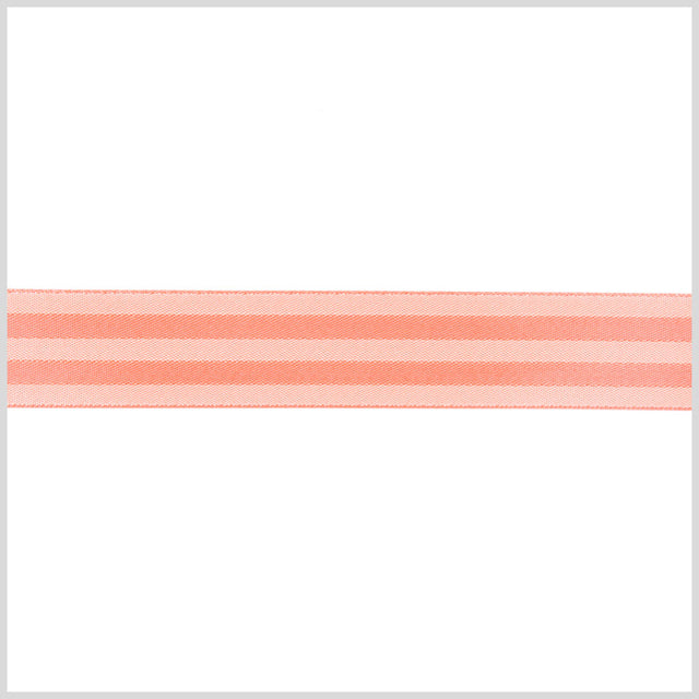 7/8 Peach Double Face Satin Ribbon