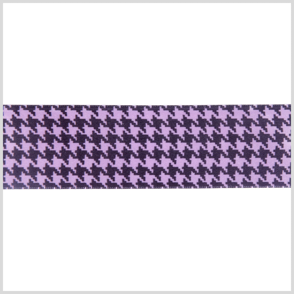 1.5" Orchid Printed Satin Ribbon