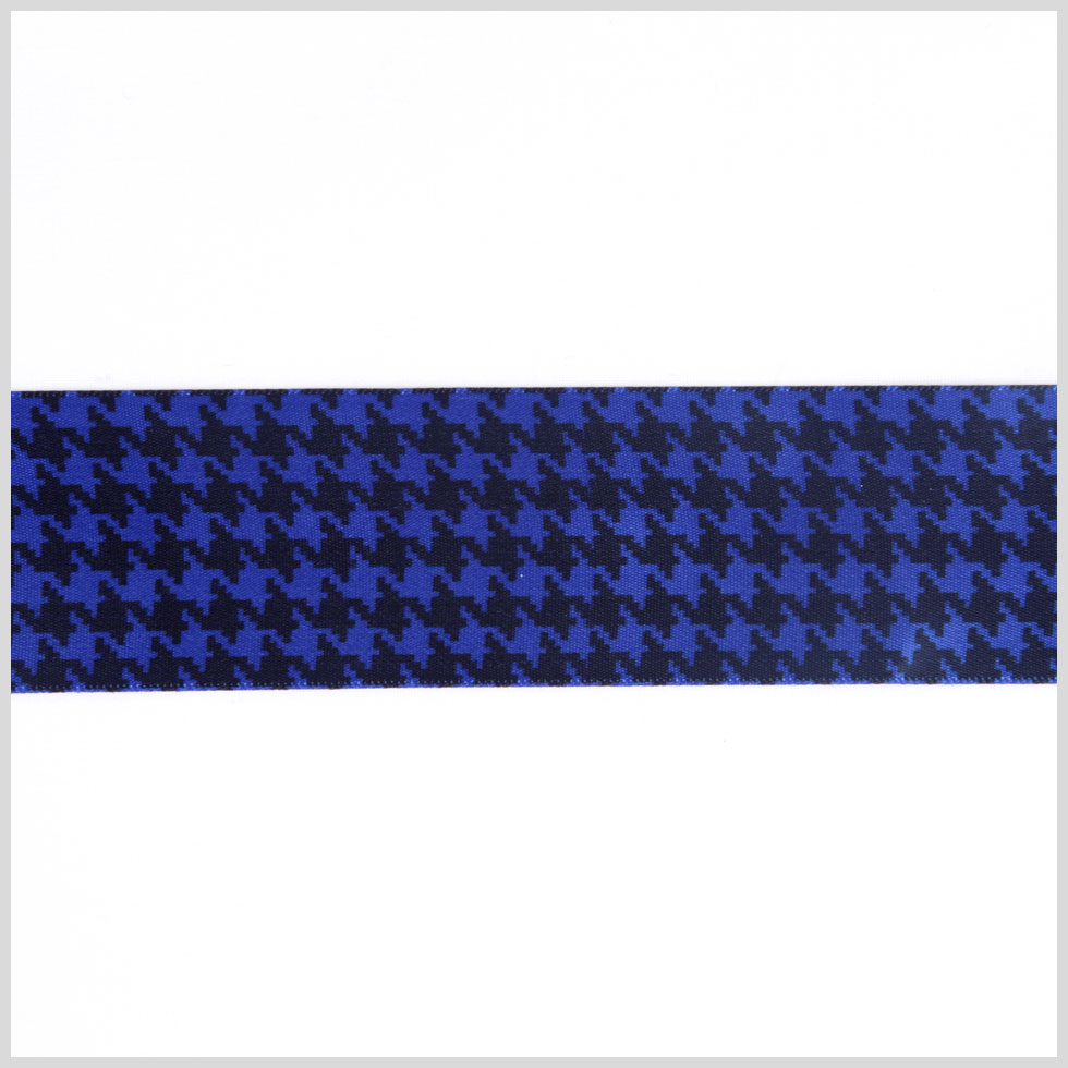 1.5 Royal Printed Satin Ribbon