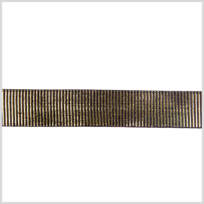 Black Gold Double Face Metallic Satin Ribbon