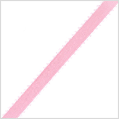 3/16 Pink Double Face Feather Edge Satin Ribbon
