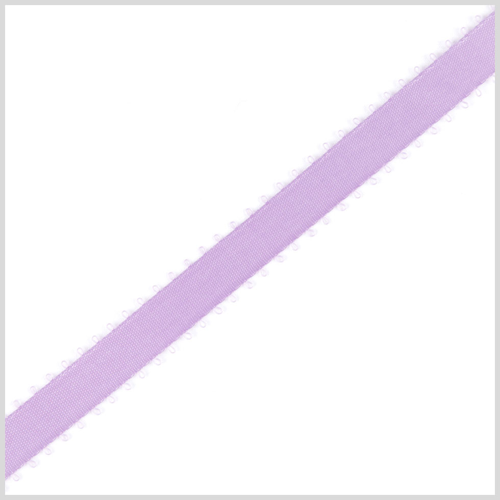 3/16 Orchid Double Face Feather Edge Satin Ribbon